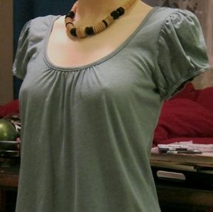 Soft scoop frnt/bk FEW surf top cap sleeve XL NEW